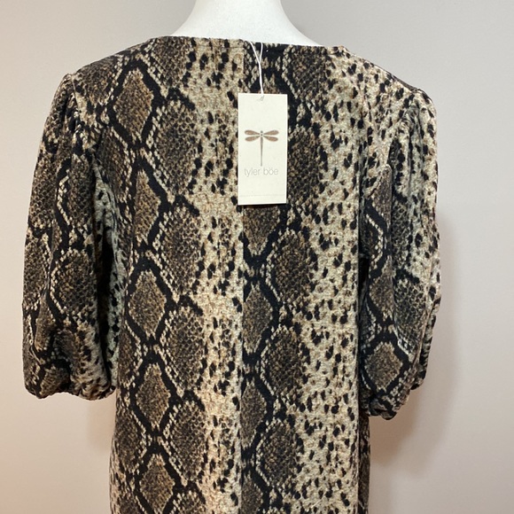 NWT Tyler Boe Python Maxi Dress - Size Small - Orig $172 - Picture 5 of 11